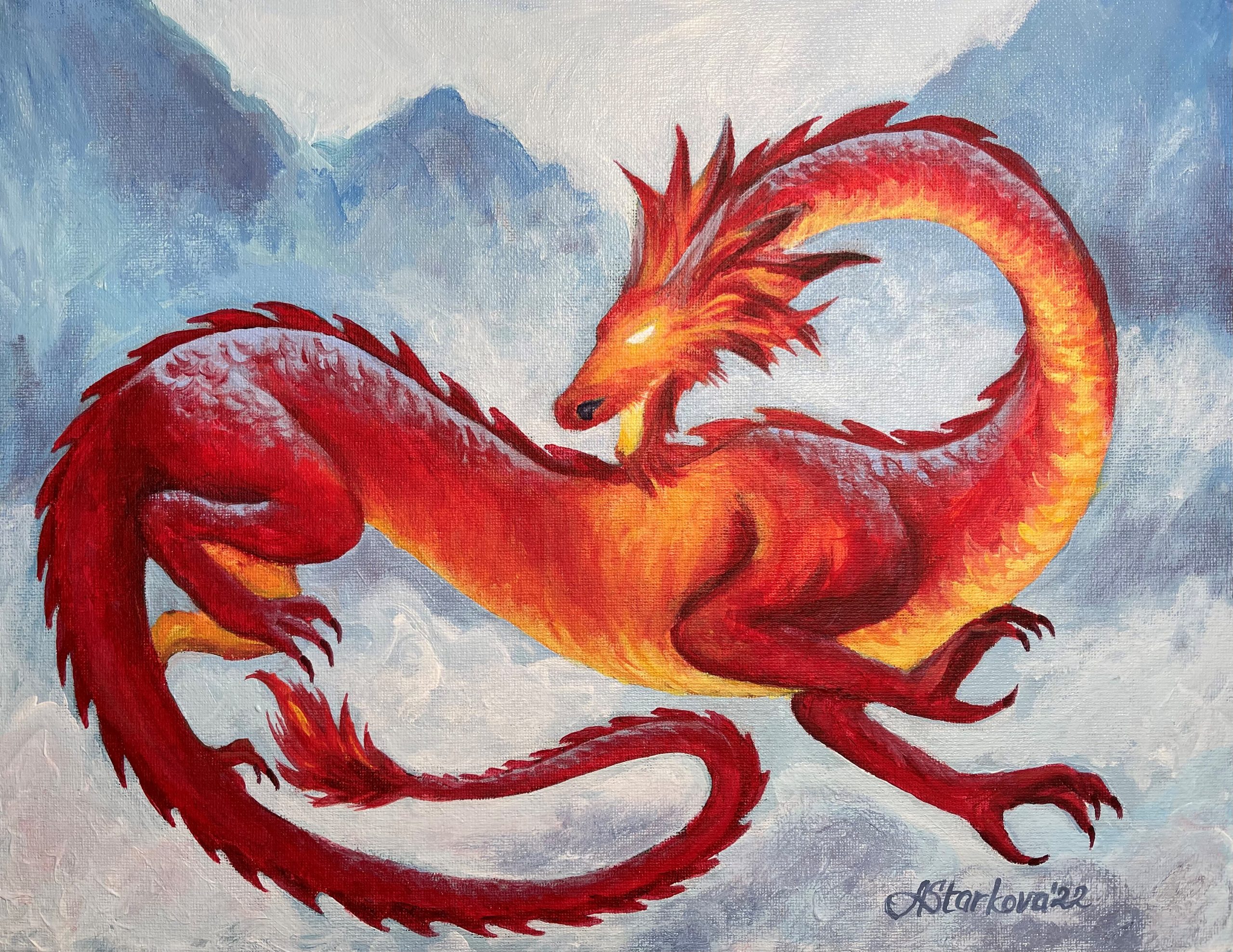 "Fire dragon"